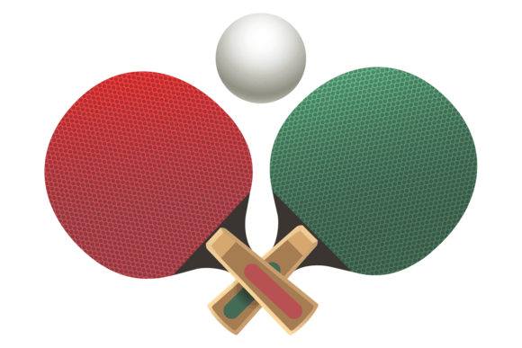 Crossed Table Tennis Paddles Game Logo: A Symbol for Sport, Branding, and Visual Identity