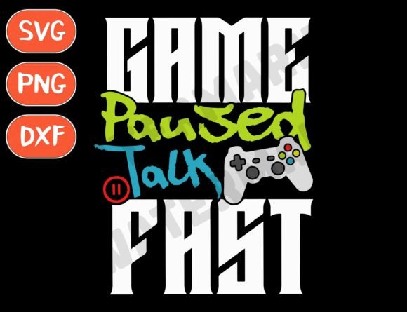 Funny Game SVG and Game Paused Game SVG: Creative Digital Assets for Gamers and Makers