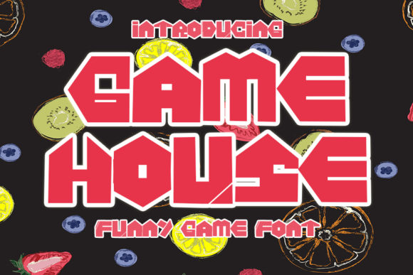 Game House Font: A Daring Display Typeface That Elevates Design