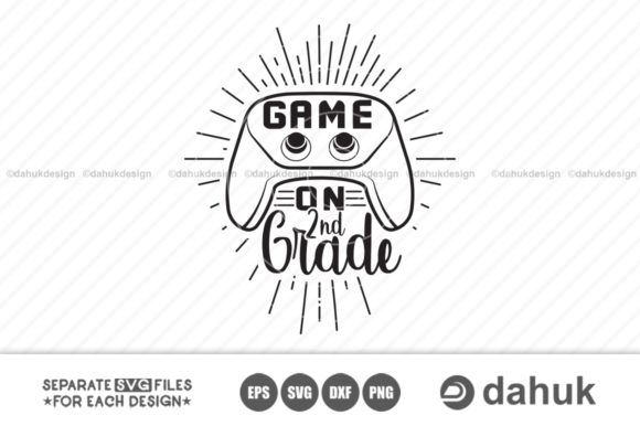 Game On 2nd Grade SVG: Back to School with Creative Design