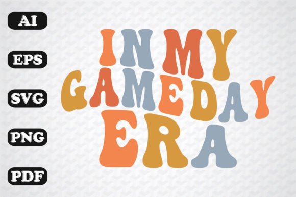 In My Game Day Era Retro SVG T-Shirt: A Versatile Design for Every Creative Need