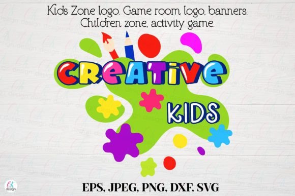 Kids Zone Logo 25: Game Room & Activity Design