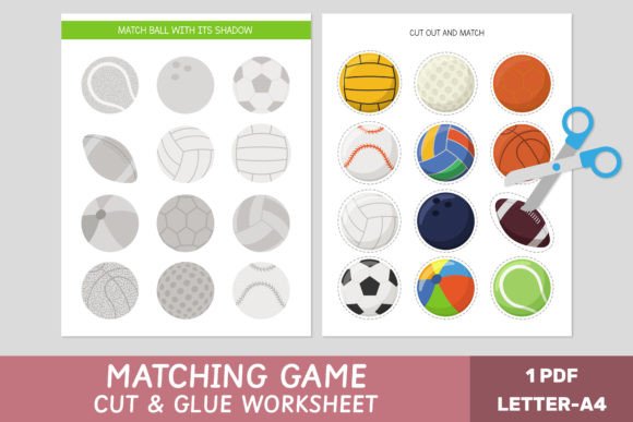 Matching Game - Sports Balls