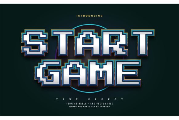 Pixel Game Text Style Effect: A Creative Revolution for Designers and Entrepreneurs