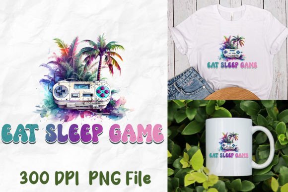 Retro Game Console Design Files for Sublimation Projects