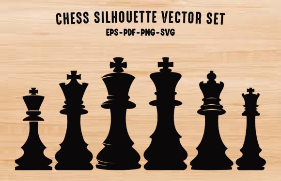 Set of Board Game Silhouette Vector PNG: A Practical Design Resource