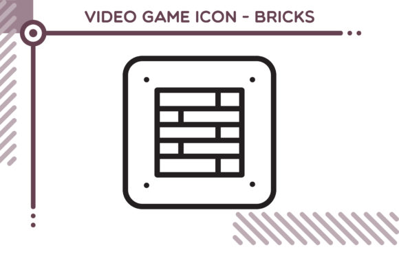 Video Game Icon Bricks: A Versatile Design Asset
